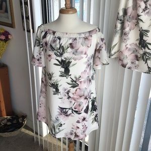 Lulus in Twos Floral Mini Shift